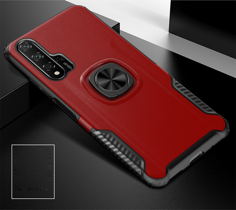 Case Huawei Nova 5T / Pre-order * 360 องศา หมุนแหวน + ขา PC + TPU Case ไฮบริด *