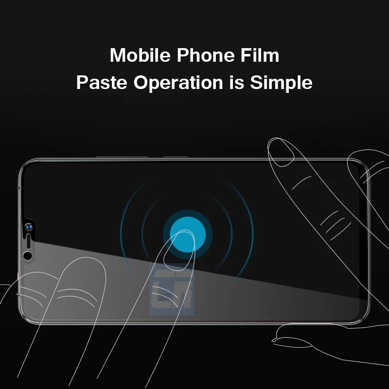 กระจกนิรภัย Huawei Y9 2019 / Pre-orde * DCR กระจกนิรภัยสีม่วง Anti-blue Light Tempered Glass *