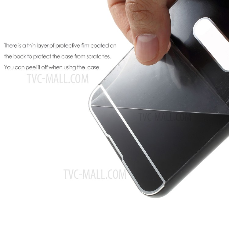 Case Huawei Mate 9 / Pre-order * 2 in 1 กรอบกันชนโลหะ แผ่นหลังที่มีพื้นผิวเหมือนกระจก *