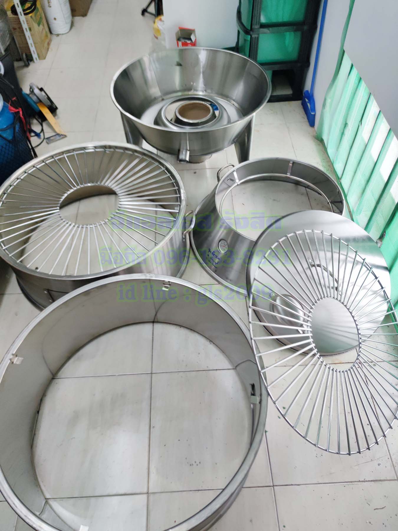 ถังอบเป็ดเตาถ่าน80เซน