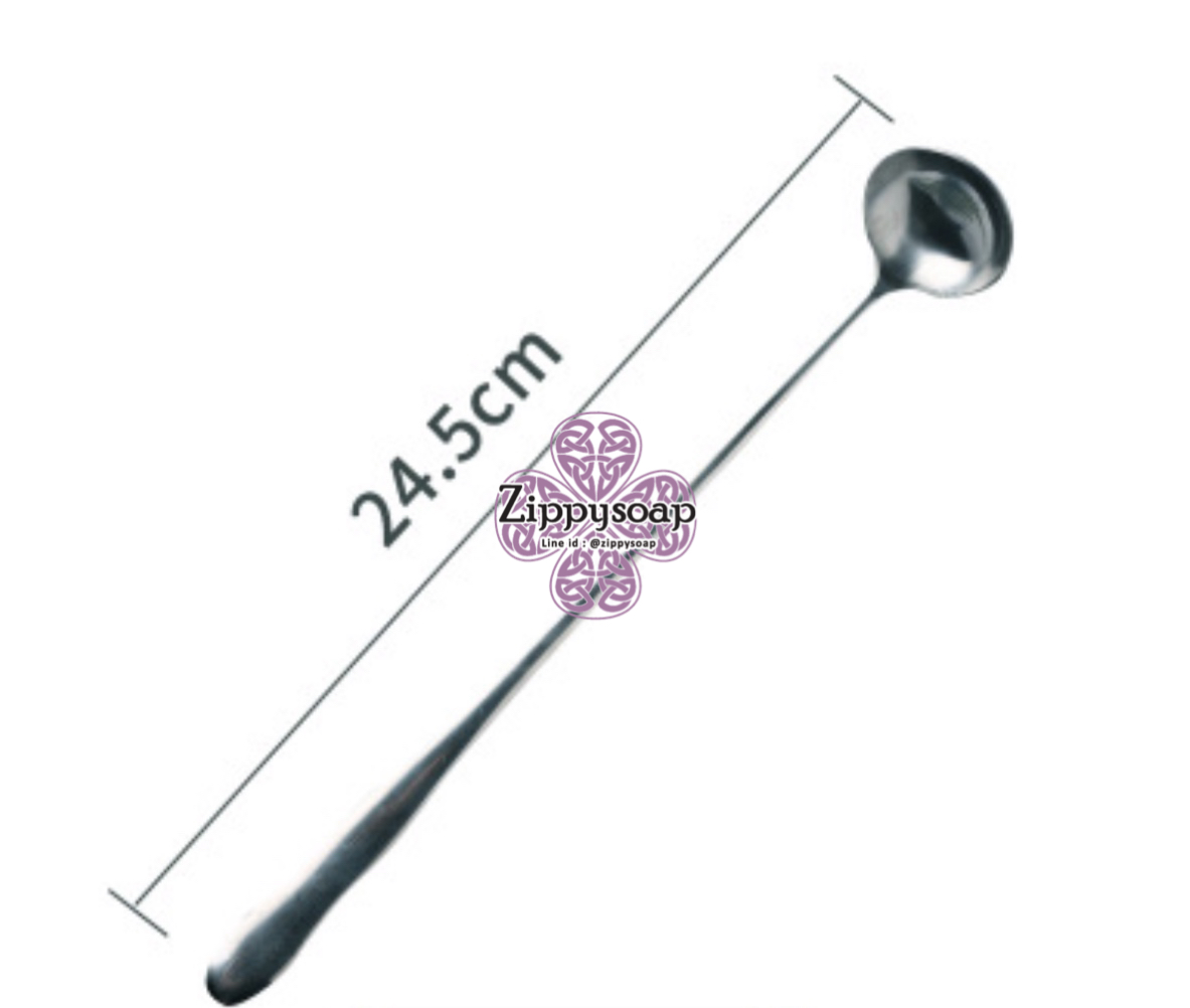 ช้อนปากกลม กระบวยตัก 1 ชิ้น 3.5*24.5 cm 005583