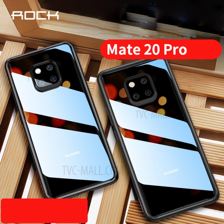 Case Huawei Mate 20 Pro / Pre-order * ROCK บางเฉียบ TPU PC Crystal Clear (รองรับการชาร์จแบบไร้สาย) *