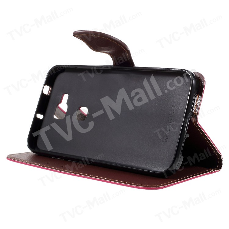 Case Huawei G7 Plus / Pre-order * รูปร่างใบไม้ ปิด้วยแม่เหล็ก + สายคล้องมือ *