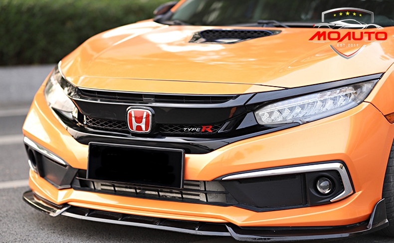 แผงปิดช่องกระจังหน้าทรง TYPE-R สำหรับ CIVIC FC MC