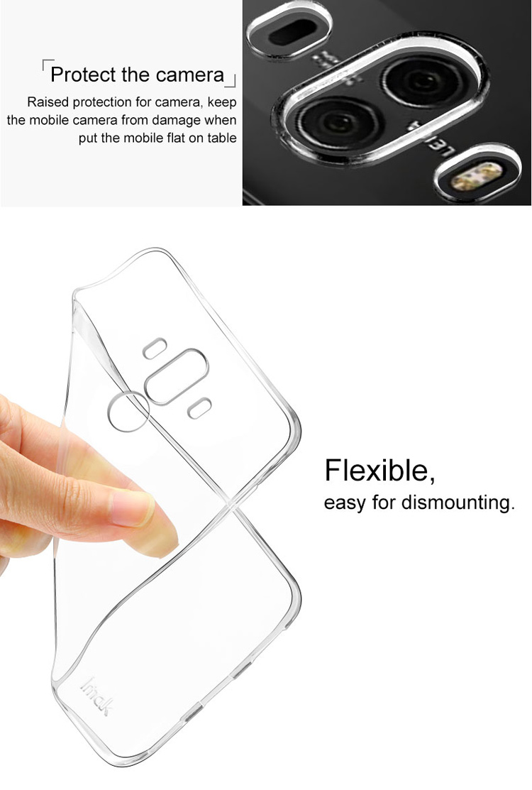 Case Huawei Mate 10 Pro / Pre-order * IMAK 0.7mm บางและชัดเจนไม่มีสีเหลือง + กันรอยหน้าจอ *