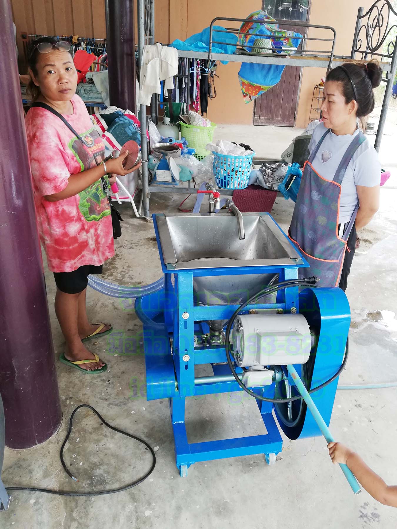 เครื่องโรยเส้นขนมจีน