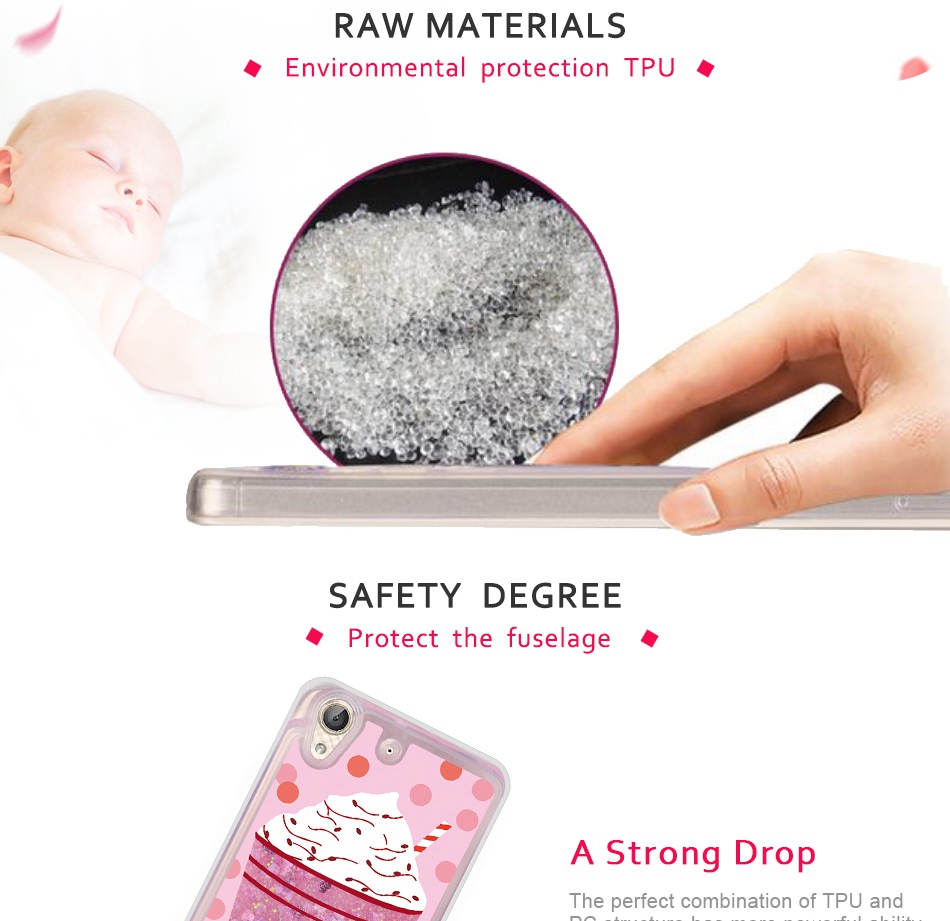 Case Huawei Y6ii / Pre-order * เคส ซอฟท์Silicon อัลตร้าบาง+ G Litterเหลวดาวตกทรายเลื่อมใส *