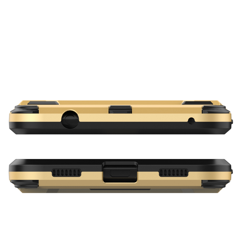 Case Huawei Y7 2017 / Pre-order * เคสพลาสติกไฮบริด + วัสดุ TPU พร้อมขาตั้ง *