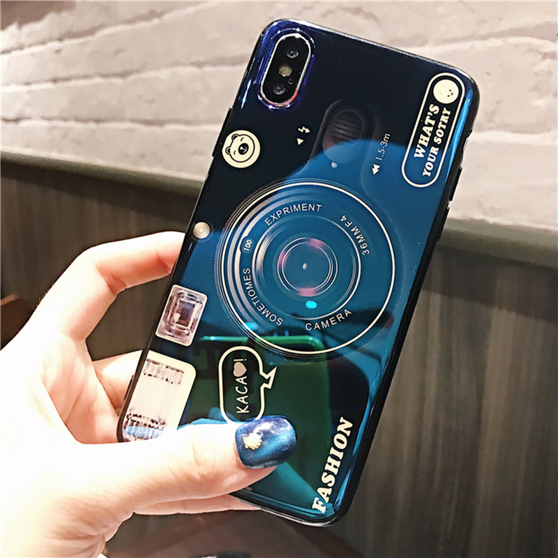 Case Huawei Y9 2018 / Pre-order * เคส blueray กล้องโทรศัพท์ + ขาตั้ง *