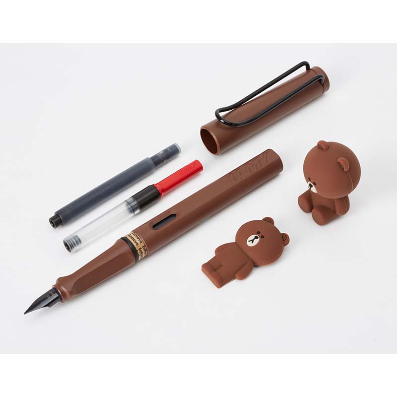 LAMY X LINE FRIENDS BROWN IN THE RED LIMITED EDITION