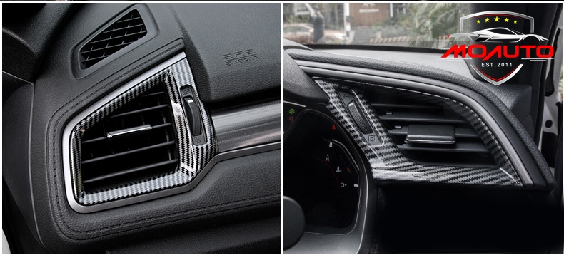 ครอบช่องแอร์หน้าคาร์บอน CIVIC FC / FK 2016-2021