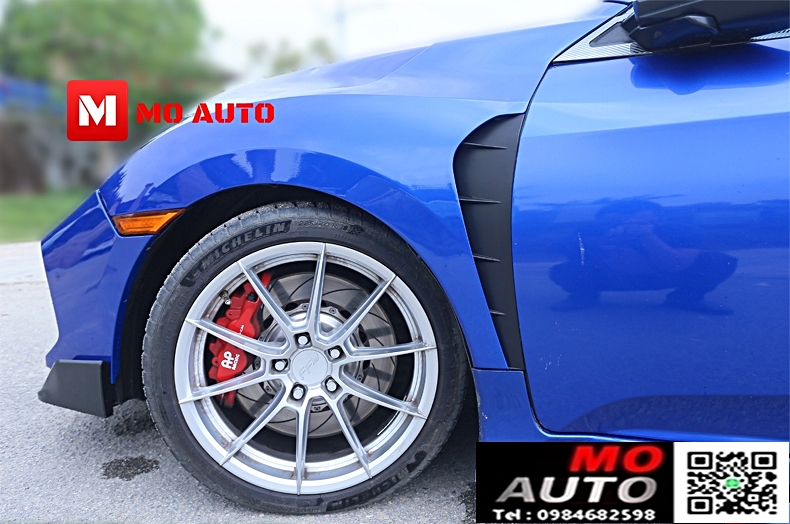 แก้มข้างทรง Type-R งานดิบ CIVIC FC / FK / MC 2016-2021