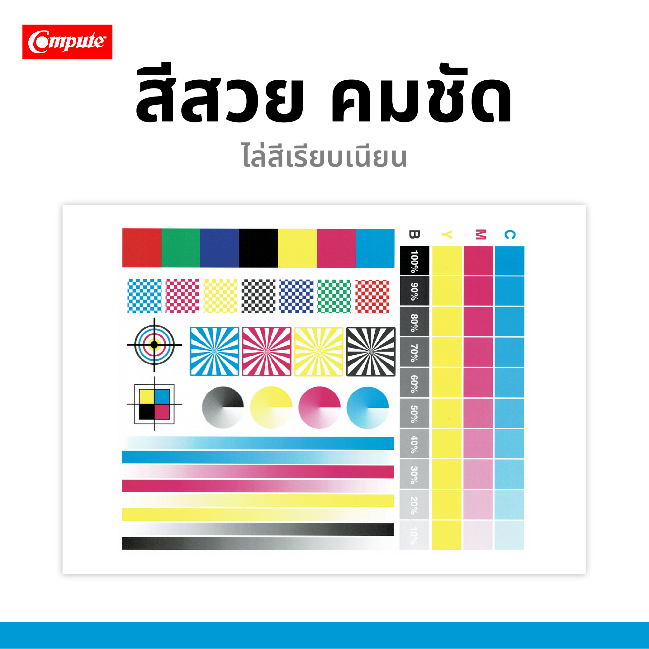 ตลับหมึกเลเซอร์ HP CF510, CF511, CF512, CF513 / 204A Compute ส่งฟรี ดูแลหลังการ มีใบกำกับภาษีไปพร้อมสินค้า