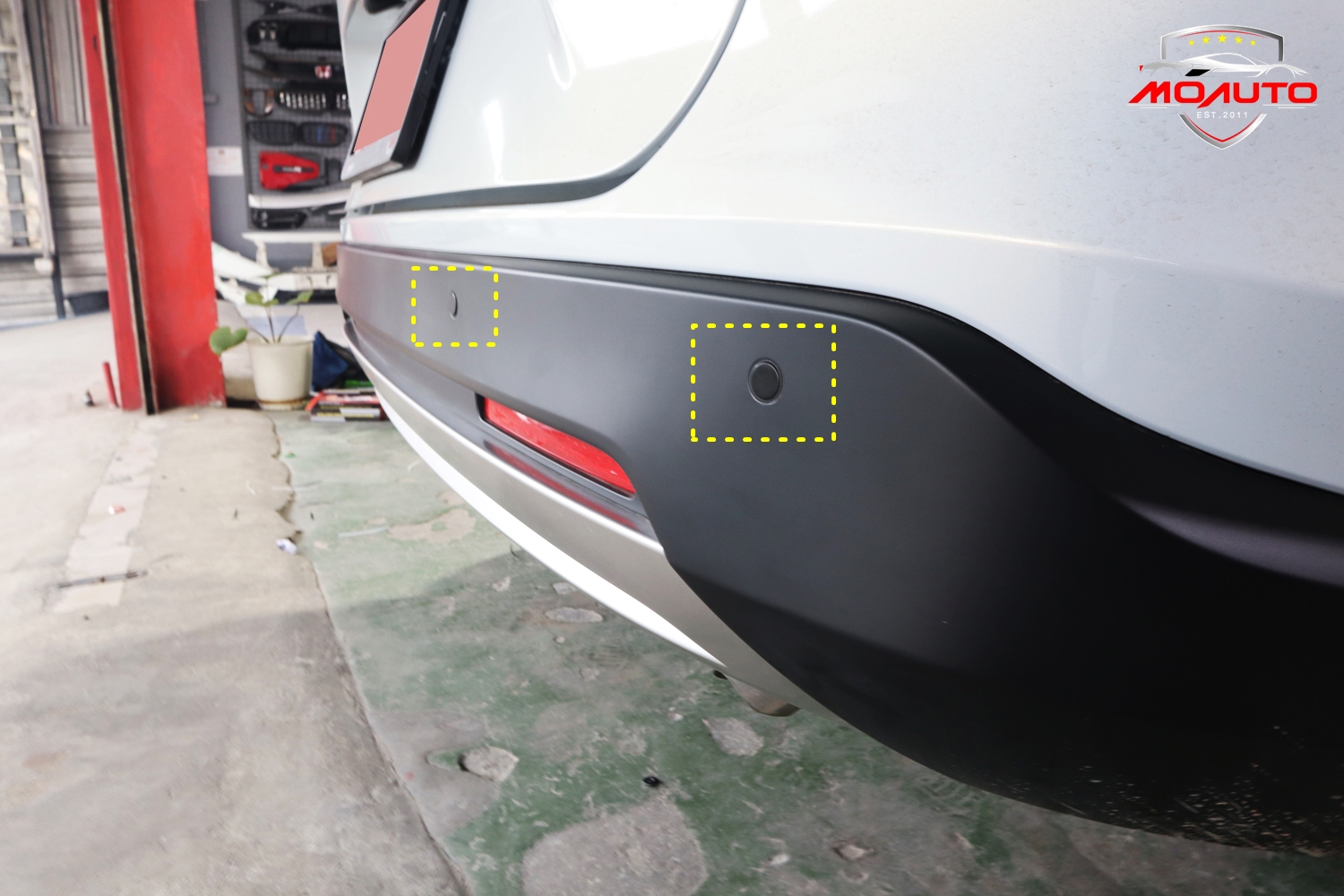 เซ็นเซอร์ถอยหลัง 4 จุด แบบยุโรป New HONDA HR-V 2021-2025