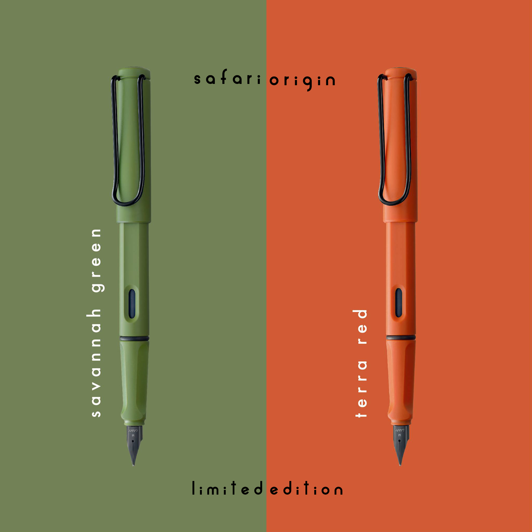 LAMY safari fountain pen terra red 2021 limited edition