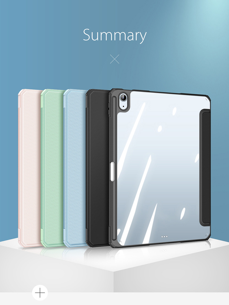 Case iPad Air 5 # Pre-Order * DUX DUCIS เคสหนังซีรีส์ TOBY ใช้วัสดุคุณภาพระดับพรีเมียม ฟังก์ชันปลุก/นอนหลับอัจฉริยะ *