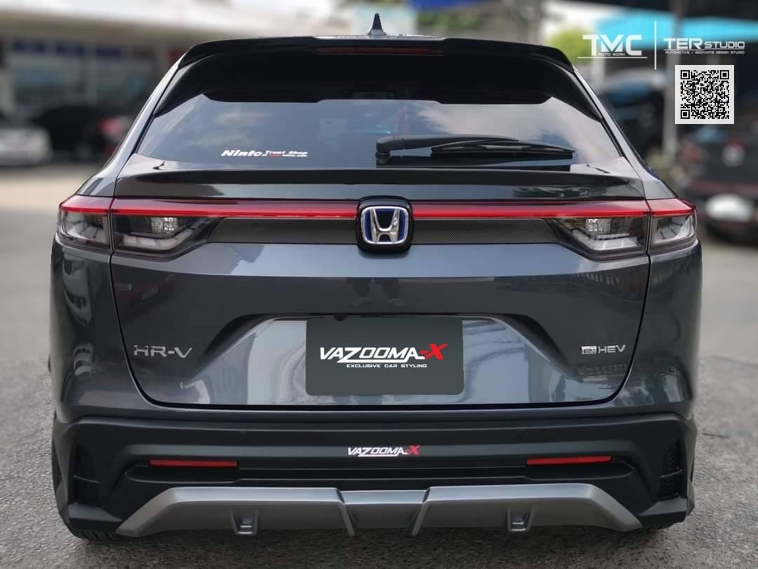 ชุดแต่งสเกิร์ตรอบคัน New HR-V 2022 ทรง 𝙑𝙖𝙯𝙤𝙤𝙢𝙖-𝙓