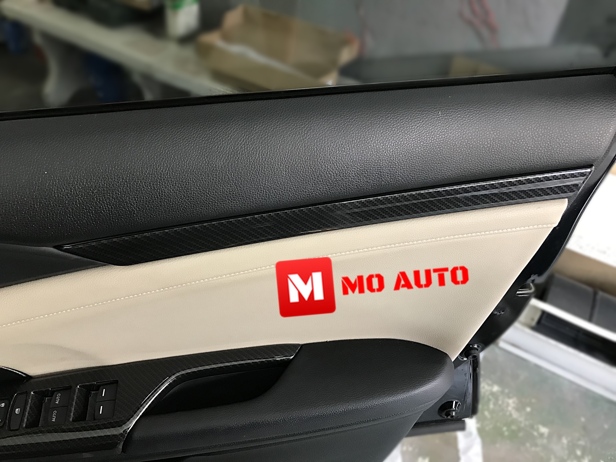 คิ้วแผงข้างประตูภายในเคฟล่า CIVIC FC/FK