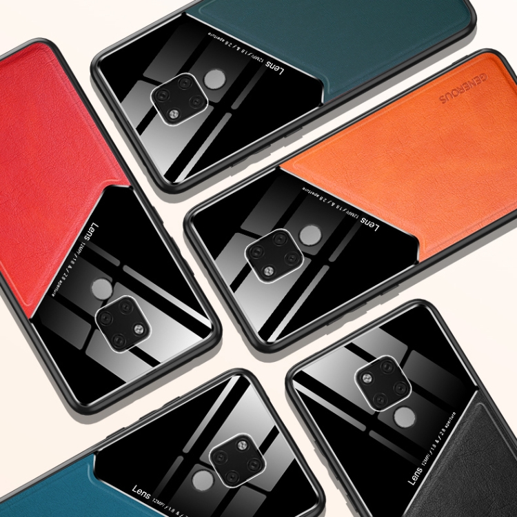 Case Huawei Mate 20 X / Pre-order * เคสหนัง + เคสแก้วอินทรีย์ที่มีแผ่นเหล็กโลหะ *