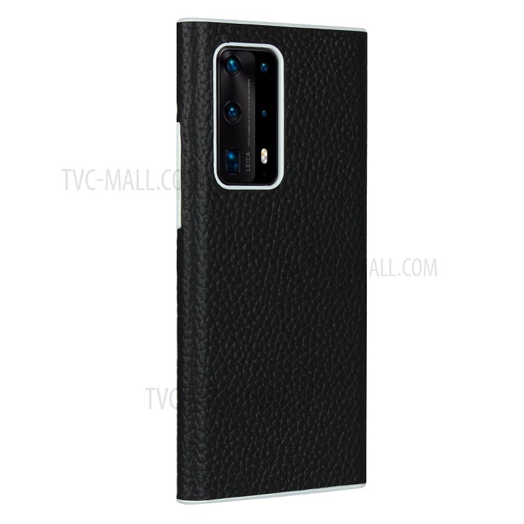 Case Huawei P40 Pro+ # Pre-order * เคสผิวลิ้นจี่เนื้อหนังแท้เคลือบผิวป้องกันลายนิ้วมือ *