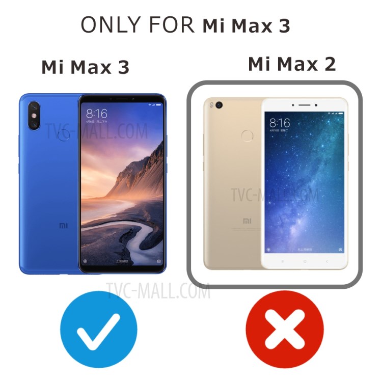 กระจกนิรภัย Xiaomi Mi Max 3 / Pre-Order * 2 ชิ้น / เซ็ต ITIETIE 2.5D 9 H *