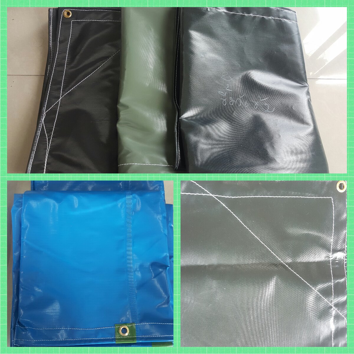 ผ้าใบกันน้ำ ขนาดกว้าง 2m. x ยาว 7m.ผ้าใบคลุมสินค้า ผ้าใบกันฝน ผ้าใบกันแดด ผ้าใบคูนิล่อน ผ้าใบรถบรรทุก อย่างดี