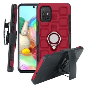 Case Samsung Galaxy A71 / Pre-order * เคส TPU + PC ไฮบริดพร้อมขาตั้งที่วางแหวน *