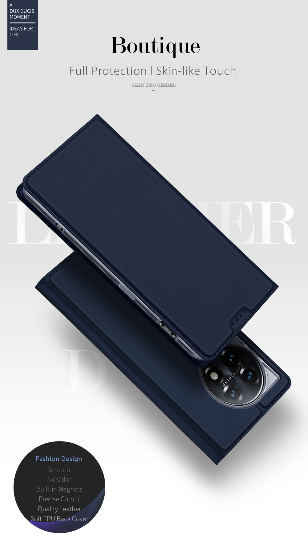 Case OnePlus 11 5G # Pre-Order * DUX DUCIS นี้มีรูปแบบธุรกิจที่เรียบง่ายและโครงสร้างตัวเครื่องที่เพรียวบาง *