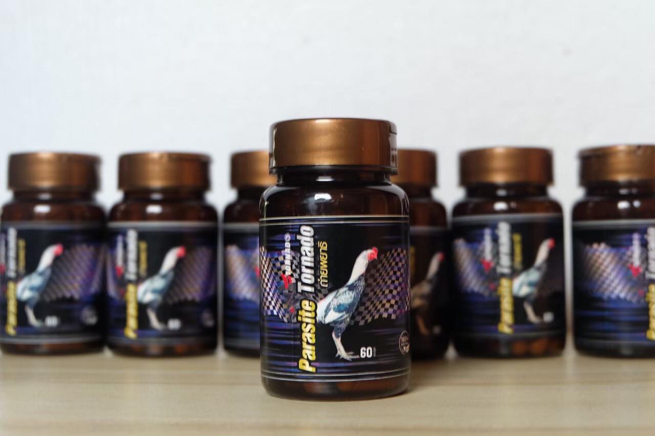 ฆ่าพยพยาธิ ช่วยย่อย ปรับระบบทางเดินอาหารไก่ชน Parasite tornado