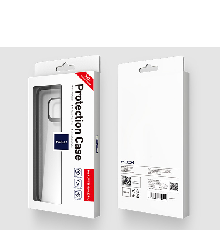 Case Huawei Mate 20 Pro / Pre-order * ROCK บางเฉียบ TPU PC Crystal Clear (รองรับการชาร์จแบบไร้สาย) *