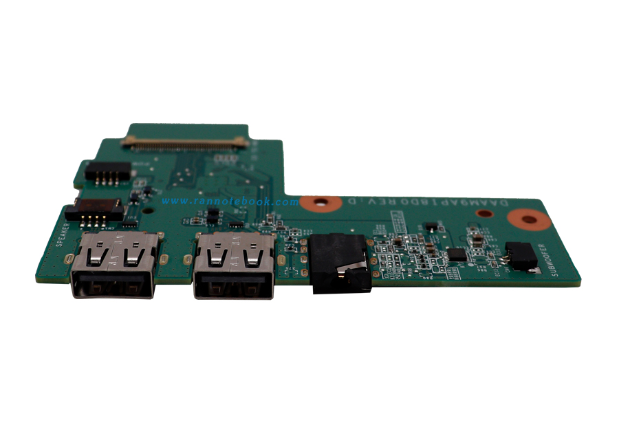 USB Audio Port IO Board Dell Inspiron 7559 อะไหล่แท้ จากศูนย์ Dell Thailand
