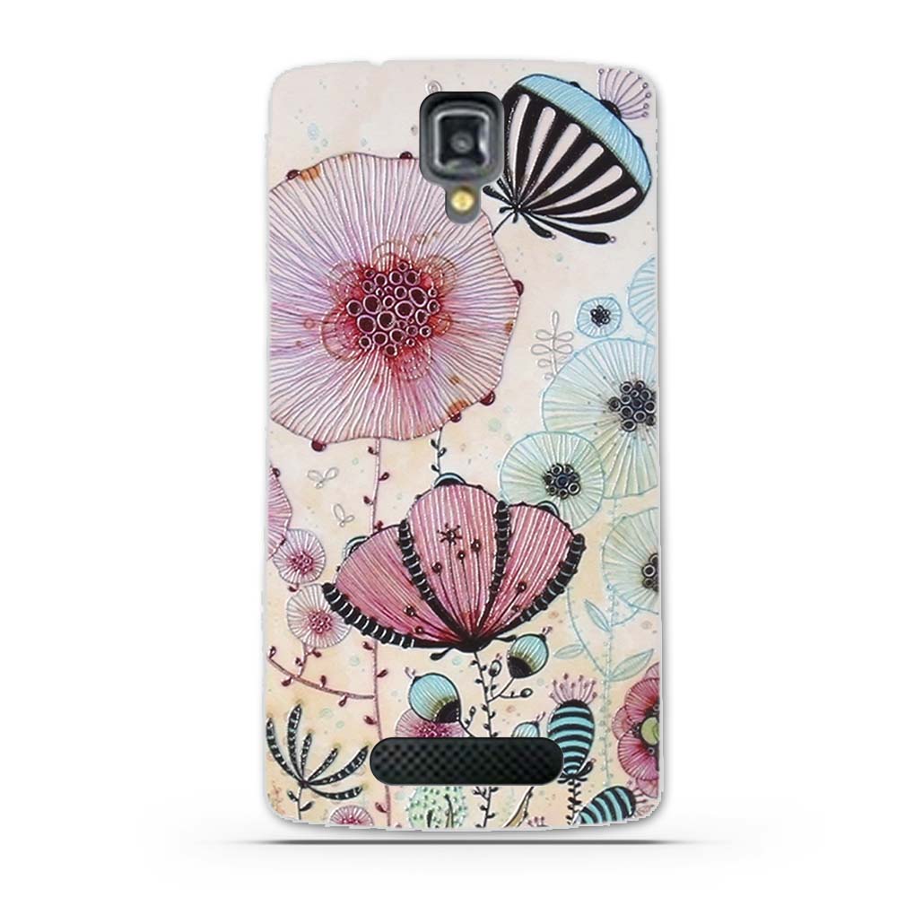 Case Lenovo A1000 / Pre-Order * เคส 3D รูปแบบการพิมพ์ลายนูน สีสันสดใส TPU นิ่ม *