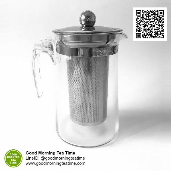 แก้วชงชาพร้อมตัวกรองชาสแตนเลส ขนาด 750 ml.
