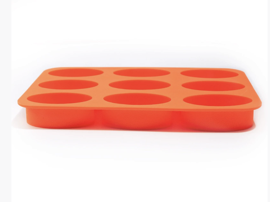 แม่พิมพ์ซิลิโคน รูปวงรี 80g 5*8*2.5cm
