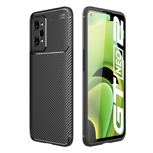 Case Realme GT Neo2 # Pre-Order * เคส TPU กันกระแทกเนื้อคาร์บอนไฟเบอร์ *