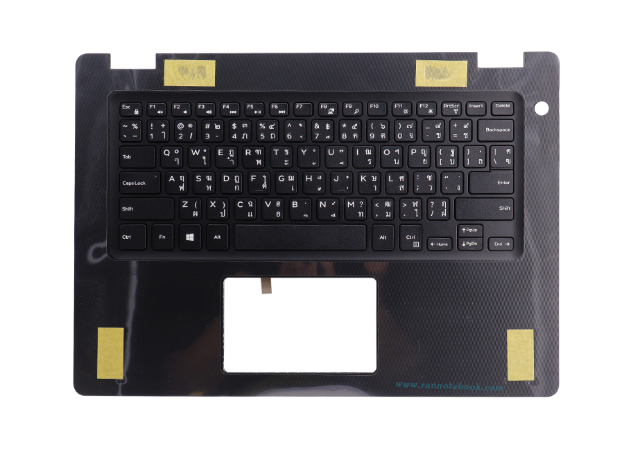 บอดี้โน๊ตบุ๊ค Dell 3480 Palmrest Dell inspiron 3480 ฝาบน Dell 3480 อะไหล่ แท้ จาก ศูนย์ Dell ราคา ไม่แพง