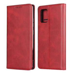 Case Samsung Galaxy A71 / Pre-order * เคสแม่เหล็กพร้อมขาตั้งเครื่องหนังกระเป๋าสตางค์ สไตล์กระเป๋า: 3 ช่องเสียบการ์ด + กระเป๋าเงินสด 1 ช่อง *