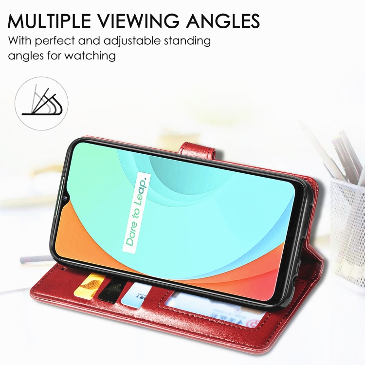 Case OPPO Reno4 5G / Pre-Order * Retro เคสหัวเข็มขัดที่มีเชือกเส้นเล็กและกรอบรูปและช่องเสียบการ์ดและ Wallet *