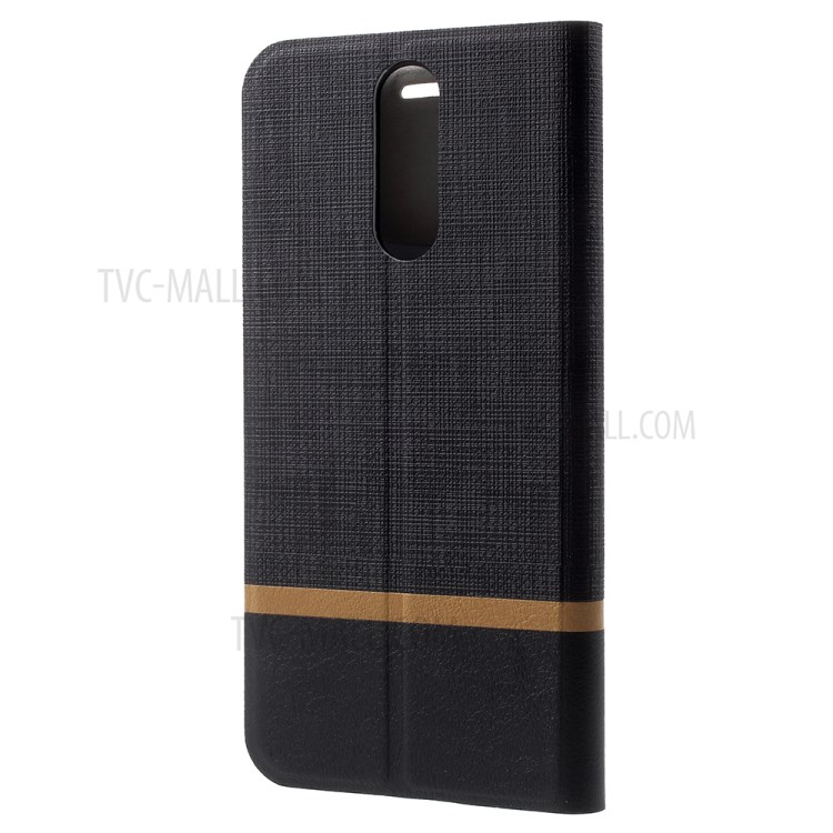 Case Huawei nova 2i / Pre-order * เคส 2 หนังสีคอนทราสดีไซน์ *