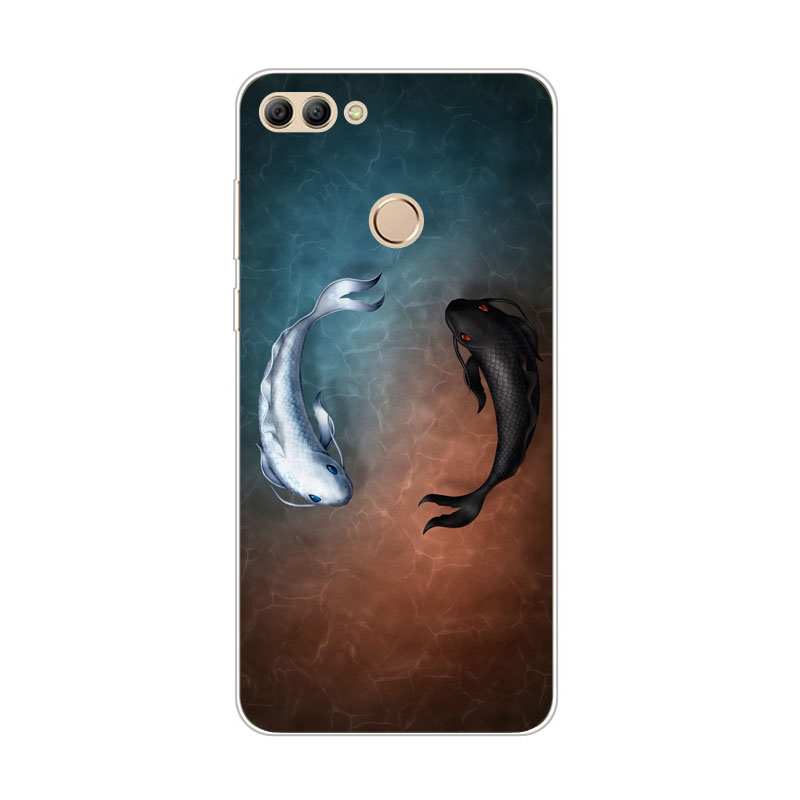 Case Huawei Y9 / Pre-order * เคสซิลิคอนการ์ตูนจิตรกรรมTPU Softปกหลัง *