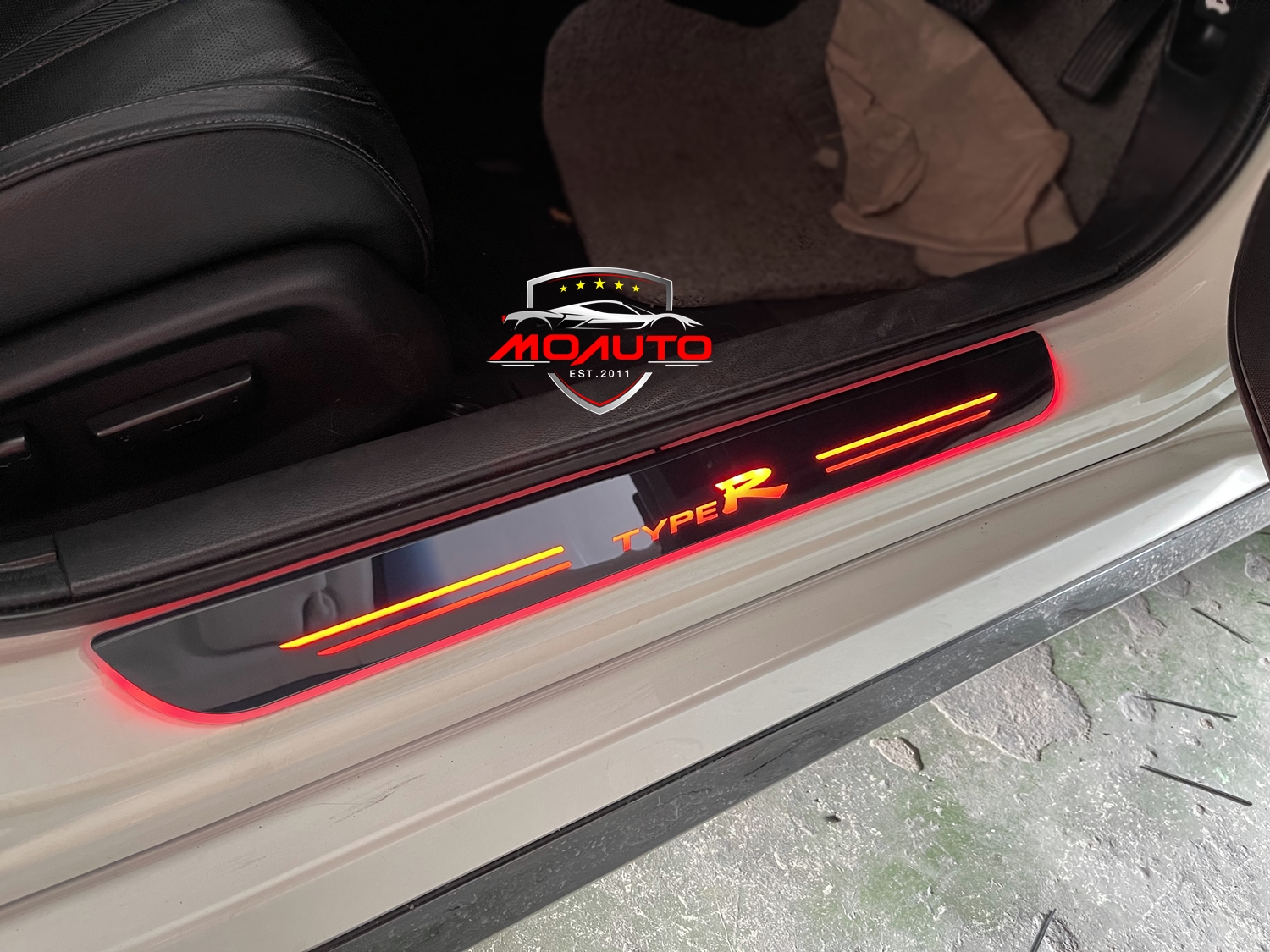 สคับเพลท LED TYPE-R FC/FK/MC 2019