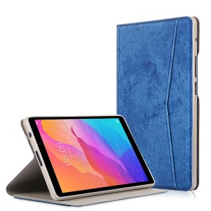 Case Huawei MatePad T8' / Pre-Order * เคสยืนหนัง PU ที่ครอบคลุมที่มีการท่องเที่ยวประกอบด้วยกระเป๋าสำหรับการ์ดและเงินสด *