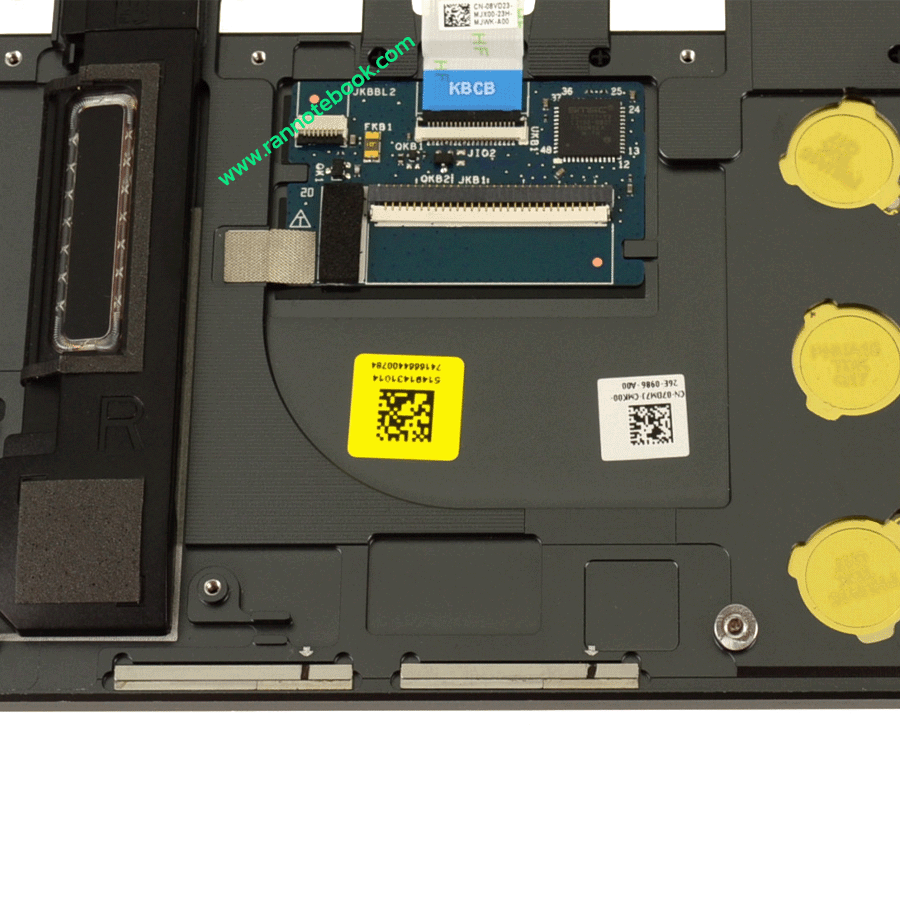 Palmrest Touchpad Dell XPS 13 Plus 9320 Black แท้ ราคาพิเศษ ประกัน Dell Thailand