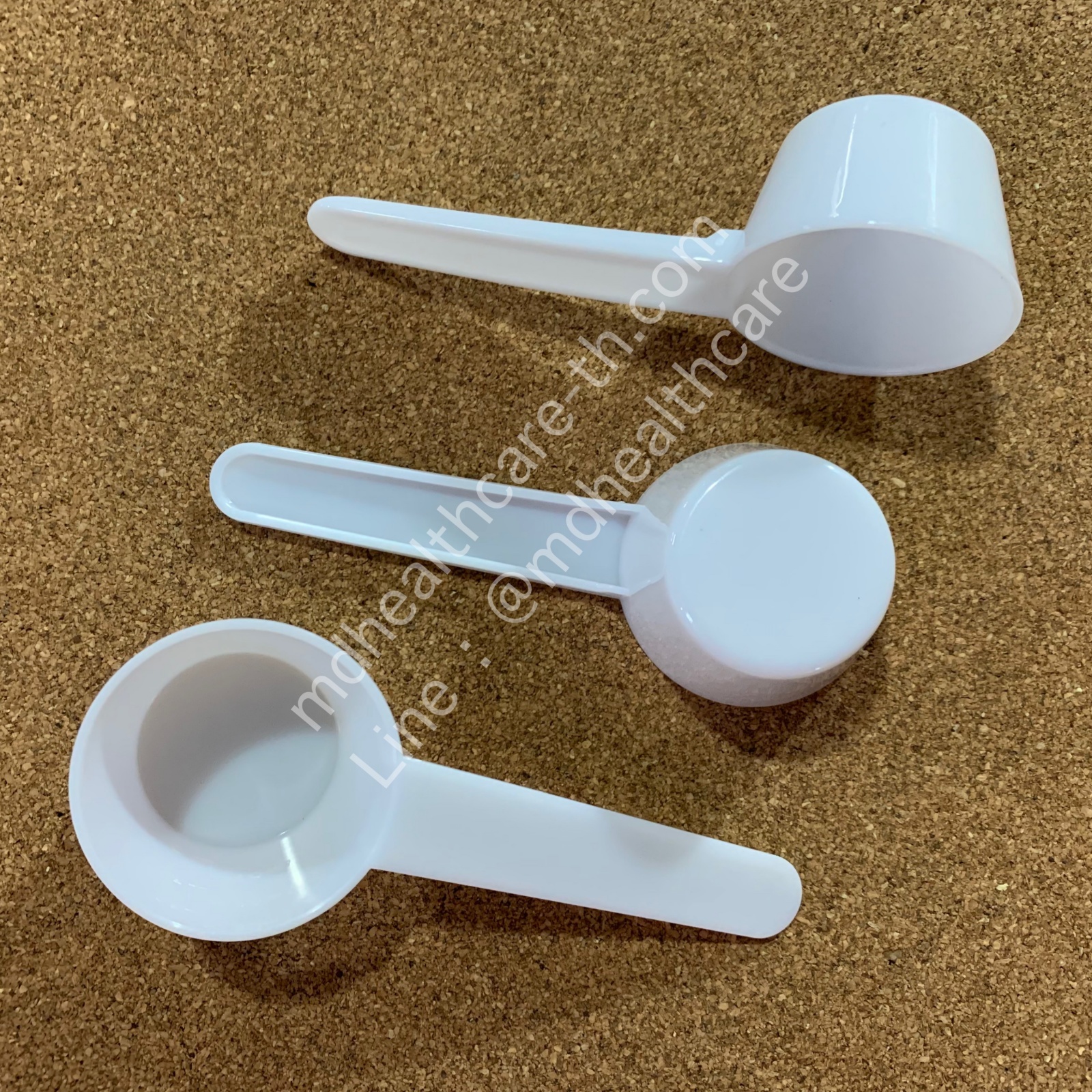 ช้อนตวง15กรัม/30ml(cc) ยาว12cm (10ชิ้น/ชิ้นละ 4บาท)