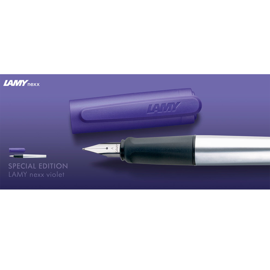 LAMY nexx violet Limited Edition Fountain pen