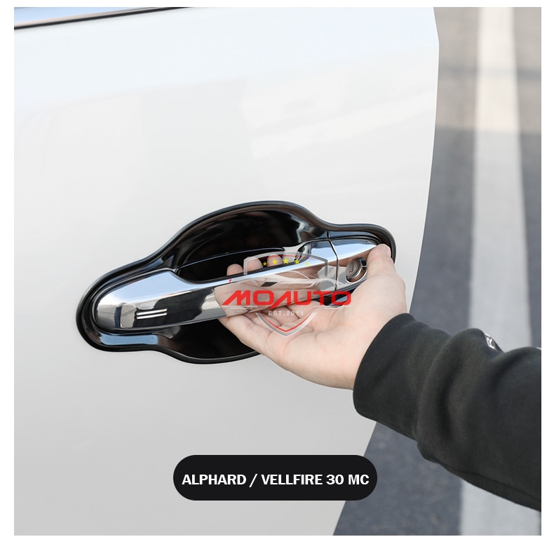 เบ้ามือกันรอยประตูภายนอก ALPHARD / VELLFIRE 30 MC