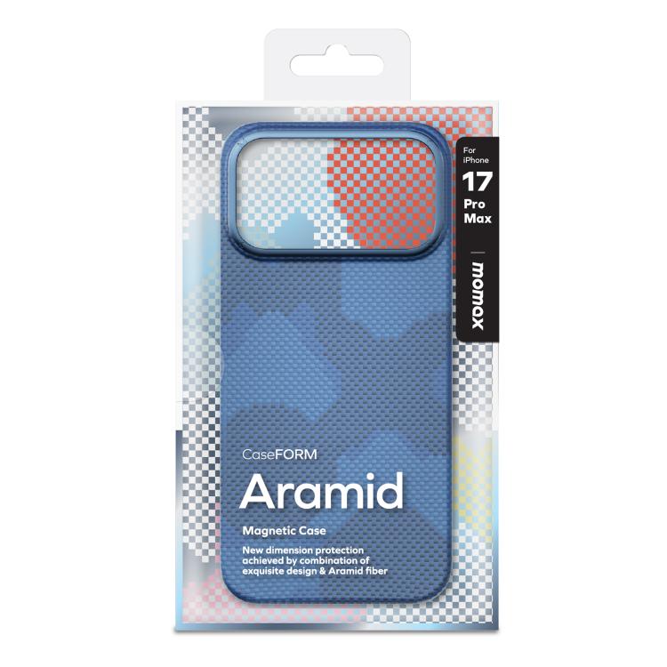 Case iPhone 17 Pro Max # Pre-order * เคสโทรศัพท์ MagSafe บางเฉียบ MOMAX Aramid Fiber *