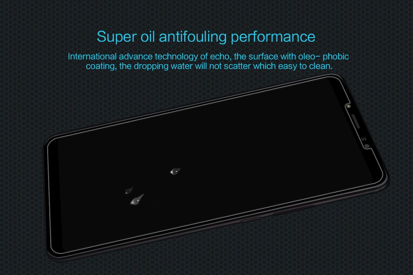 กระจกนิรภัย Xiaomi Mi Max 3 / Pre-Order * NILLKIN Amazing H แก้ว AGC ใช้แล้วกับนาโนเทคโนโลยีของ HARVES *