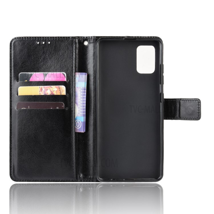 Case Samsung Galaxy A71 / Pre-order * Crazy Horse Wallet Leather ช่องเสียบการ์ด Wallet และกระเป๋าซ่อน *
