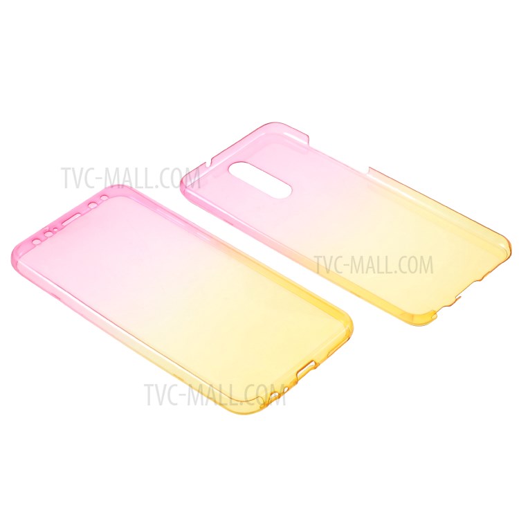 Case Huawei nova 2i / Pre-order * 2 สีแบบไล่ระดับ สัมผัส 2 ชิ้น TPU Phone Shell (หน้า + หลัง) *